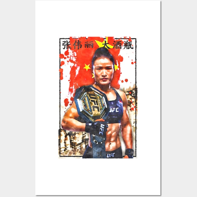 Weili Zhang Wall Art by SavageRootsMMA